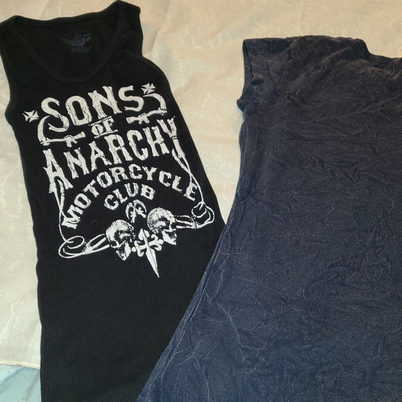 His and Hers Vintage Biker Shirts - Picture 4 of 15